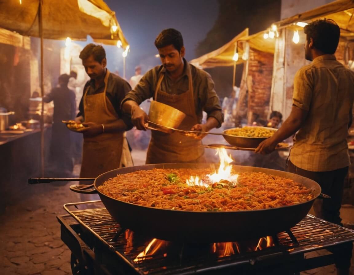 Vada Pav Street Vendor